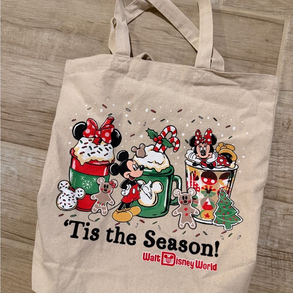 Disney Handbags - Disney Holiday Tote Bag